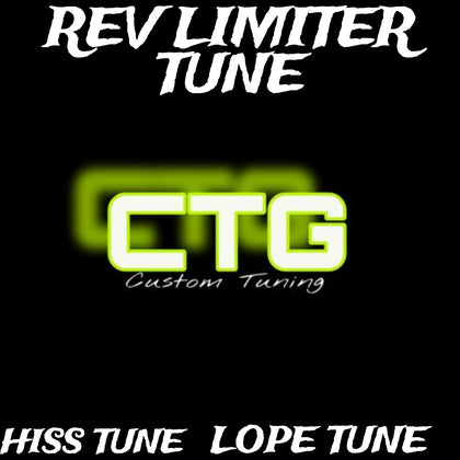 CTG CUTOM TUNE OPTION LOPE,REV LIMITER, HISS