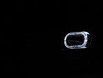 ANZO 111167 2008-2010 Ford F-250 Projector Headlights w/ Halo Chrome (CCFL)