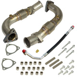 BD Diesel 1043908 UpPipe Kit - Ford 2008-2010 6.4L PowerStroke