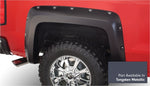 Bushwacker 40957-64 16-16 Chevy Silverado 3500 Fleetside Pocket Style Flares 4pc 78.8/97.8in Bed - Tungsten