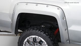 Bushwacker 40122-02 14-18 GMC Sierra 1500 Pocket Style Flares 2pc 69.3/78.8/97.8in Bed - Black