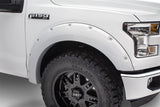 Bushwacker 20935-12 16-17 Ford F-150 Styleside Pocket Style Flares 4pc 78.9/67.1/97.6in Bed - Oxford White