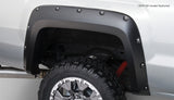 Bushwacker 40122-02 14-18 GMC Sierra 1500 Pocket Style Flares 2pc 69.3/78.8/97.8in Bed - Black