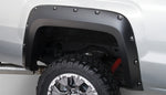 Bushwacker 40967-02 15-18 GMC Sierra 2500 HD Pocket Style Flares 4pc 78.8/97.6in Bed - Black