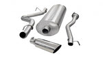 CORSA Performance 24894 Corsa/dB 07-10 Chevrolet Silverado Crew Cab/Std. Bed 2500 6.0L V8 Polished Sport Cat-Back Exhaust