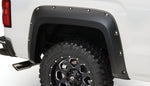 Bushwacker 40122-02 14-18 GMC Sierra 1500 Pocket Style Flares 2pc 69.3/78.8/97.8in Bed - Black