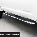 Go Rhino 680080C 5in OE Xtreme Composite SideSteps - Chrome - 80in