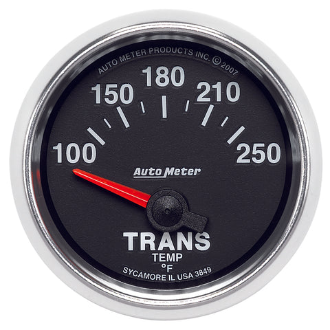 AutoMeter 3849 GS 52mm 100-250 Degree F Short Sweep Electronic Transmission Temperature Gauge