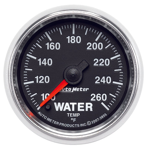 AutoMeter 3855 GS 100-260 degree Electronic Water Temperature Gauge