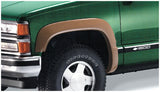 Bushwacker 40013-01 88-99 Chevy C1500 Extend-A-Fender Style Flares 2pc Covers OEM Flare Holes - Black