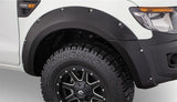 Bushwacker 20089-02 11-15 Ford Ranger T6 Pocket Style Flares 2pc - Black