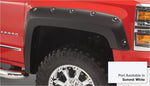 Bushwacker 40957-14 16-18 Chevy Silverado 1500 Fleetside Pocket Style Flares 4pc - Summit White