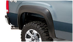 Bushwacker 40954-02 07-13 GMC Sierra 1500 Fleetside Extend-A-Fender Style Flares 4pc 69.3in Bed - Black