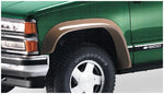 Bushwacker 40013-01 88-99 Chevy C1500 Extend-A-Fender Style Flares 2pc Covers OEM Flare Holes - Black