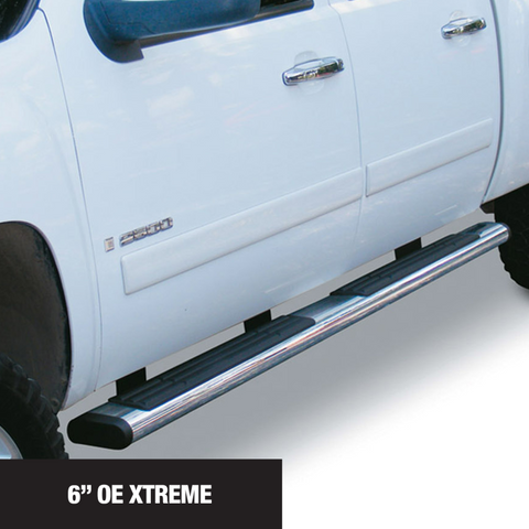 Go Rhino 660080PS 6in OE Xtreme SideSteps - SS - 80in