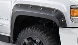 Bushwacker 40135-02 15-18 GMC Sierra 2500 HD Boss Pocket Style Flares 2pc - Black