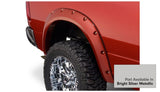 Bushwacker 50919-55 16-18 Dodge Ram 2500 Fleetside Pocket Style Flares 4pc 76.3/98.3in Bed - Bright Silver