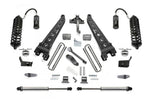 Fabtech K2223DL 11-16 Ford F250/350 4WD Diesel 4in Radius Arm System w/DL 4.0 Coilover & Rear DL 2.25 Shocks