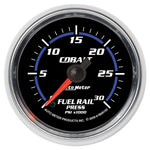 AutoMeter 6186 Cobalt 52mm 0-30,000 PSI F/S Electronic Diesel Fuel Rail Pressure Gauge (Cummins 5.9L)