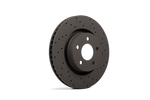 Hawk Performance HTC4344 Hawk Talon 2000 Ford Expedition From 11/99 w/ 14mm Studs Drilled and Slotted Rear Brake Rotor Set