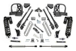 Fabtech K2146DL 10-16 Ford F350/450 4WD 8 Lug 6in 4 Link System w/DL 4.0 Coilovers & Rear DL Shocks