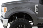 Bushwacker 20942-52 17-18 Ford F-250 Super Duty Pocket Style Flares 4pc - Ingot Silver