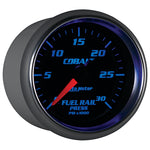 AutoMeter 6186 Cobalt 52mm 0-30,000 PSI F/S Electronic Diesel Fuel Rail Pressure Gauge (Cummins 5.9L)