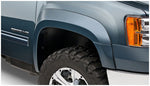 Bushwacker 40954-02 07-13 GMC Sierra 1500 Fleetside Extend-A-Fender Style Flares 4pc 69.3in Bed - Black