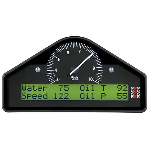 AutoMeter ST8916S-F MULTI-FUNCTION DASH DISPLAY LOGGER (MFD) BLK 0-4-10K RPM