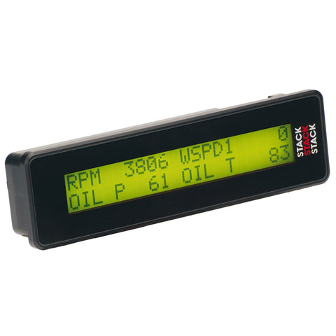 AutoMeter ST8995-2 LCD DISPLAY PACK SINGLE COLOUR 2 LINE 40 CHARACTER FOR MF AND MFR MODULES