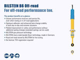 Bilstein 33-253183 B6 4600 Series 15-16 Ford F-150 Rear 46mm Monotube Shock Absorber