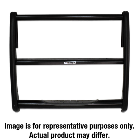 Go Rhino 3366B 05-05 Ford Excursion 3000 Series StepGuard - Black (Center Grille Guard Only)