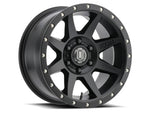 ICON 1817856350SB Rebound 17x8.5 6x135 6mm Offset 5in BS 87.1mm Bore Satin Black Wheel