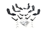 Go Rhino 6840435 15-19 Chevrolet Silverado 2500HD/3500HD Brackets for OE Xtreme Cab Length SideSteps