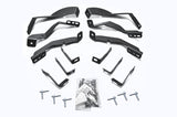 GO RHINO 6840425 15-19 Chevrolet Silverado 2500HD/3500HD Brackets for OE Xtreme Cab Length SideSteps