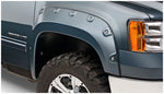 Bushwacker 40943-02 07-10 GMC Sierra 3500 Fleetside Boss Pocket Style Flares 4pc Excludes Dually - Black