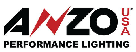 ANZO 111152 2001-2011 Ford Ranger Projector Headlights w/ Halo Black (CCFL) 1 pc