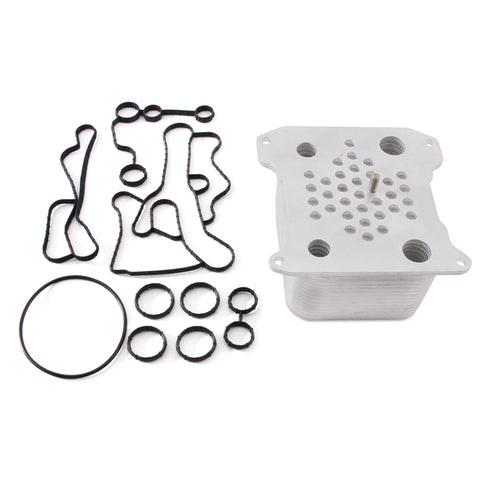 Mishimoto MMOC-F2D-08 08-10 Ford 6.4L Powerstroke Replacement Oil Cooler Kit
