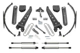 Fabtech K2046DL 08-10 Ford F250 4WD 10in Radius Arm System w/DL Shocks