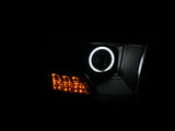 ANZO 111159 2009-2015 Dodge Ram 1500 Projector Headlights w/ Halo Black (CCFL)
