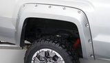 Bushwacker 40967-02 15-18 GMC Sierra 2500 HD Pocket Style Flares 4pc 78.8/97.6in Bed - Black